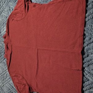 Gap 1/2 Sleeve Mockneck Tee EUC Sz XL